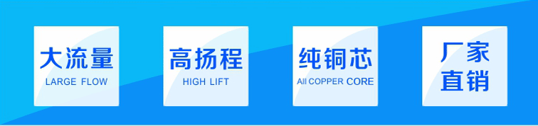 嘉能清水潛水泵與其他廠家對比，優(yōu)勢在于：大流量 高揚程 純銅芯